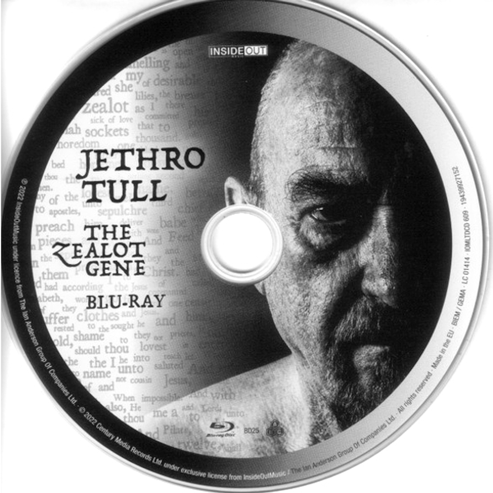 Jethro Tull / The Zealot Gene (Limited Deluxe Edition)(2CD+Blu-ray)