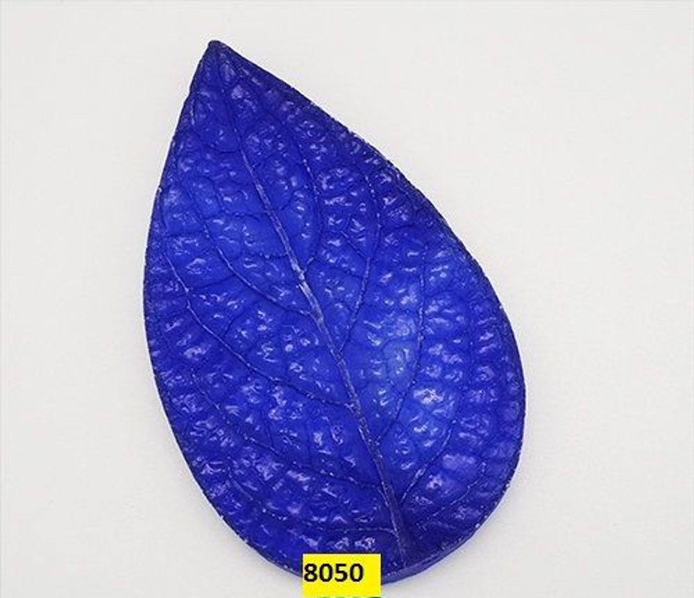 `Молд для фоамирана &quot;Лист универсальный для листвы&quot;, белый пластик, размер 85х50 мм
