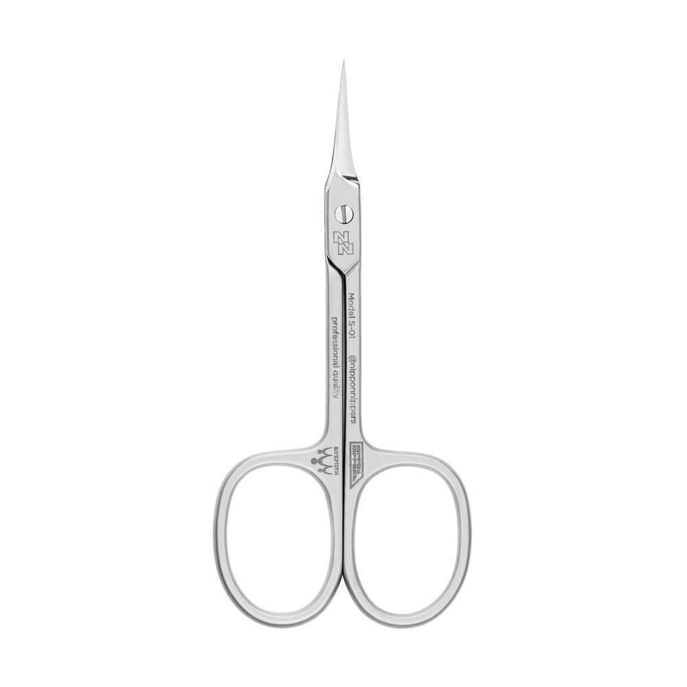 Ножницы для кутикулы Nippon Nippers S-01 матовые длина 96 мм