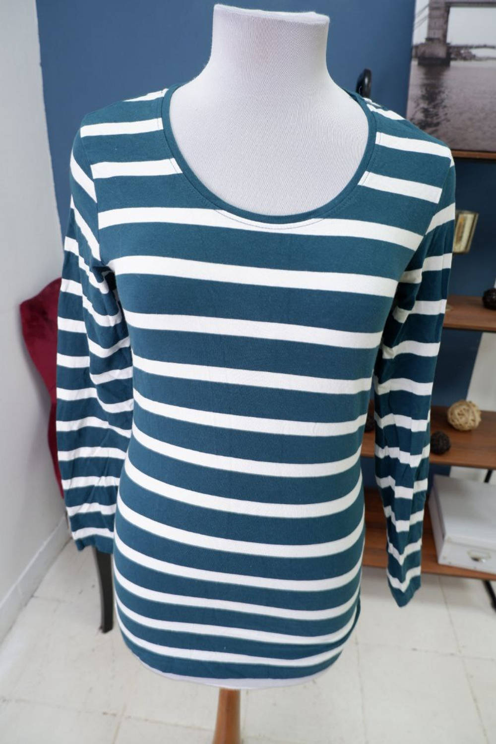 Джемпер Janina в полоску 42 размер