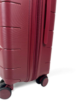 Средний чемодан Mironpan 23102, Бордовый, M+