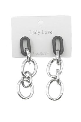 Цена на Серьги-10110 больших размеров