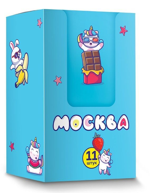 Набор из 11 саше лубрикантов "Москва"