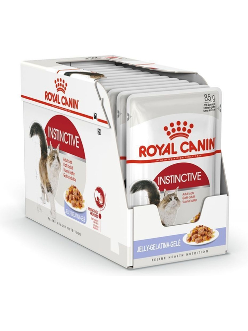 Влажный корм Royal Canin Instinctive для взрослых кошек, в желе, 24 шт x 85 г