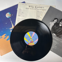 Винтажная виниловая пластинка LP ELO Electric Light Orchestra Time (Япония 1981) (Без Оби)