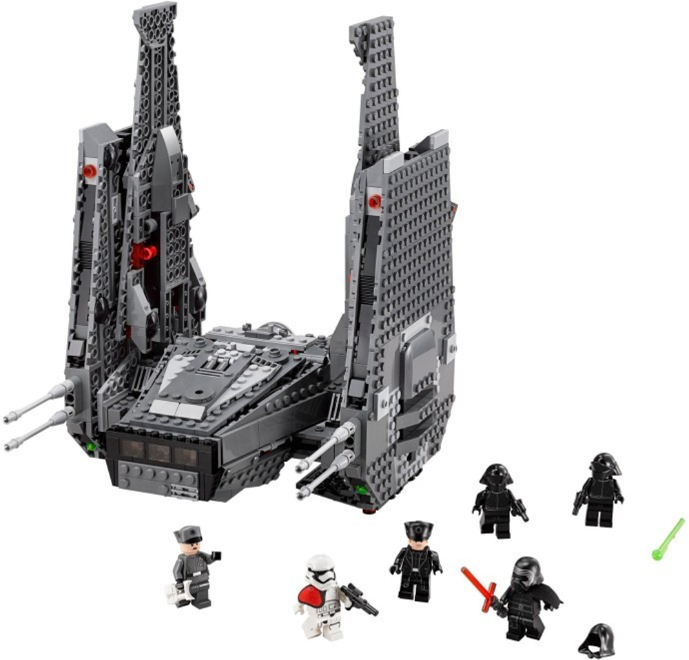 LEGO Star Wars: Командный шаттл Кайло Рена 75104 — Kylo Ren's Command Shuttle — Лего Стар варз ворз Звёздные войны