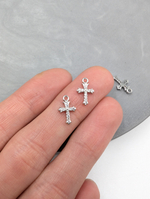 Подвеска крест мини 11.5мм