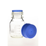 Банка лабораторная, 100 мл, светлое силикатное стекло с узким горлом