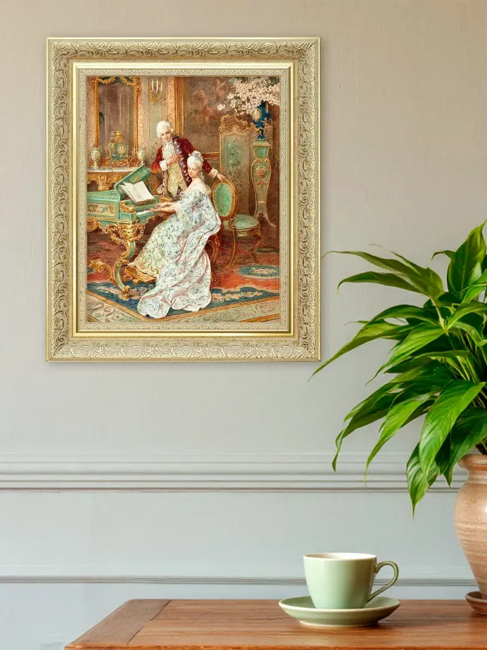 Картина на стену интерьерная на холсте 27*33 см