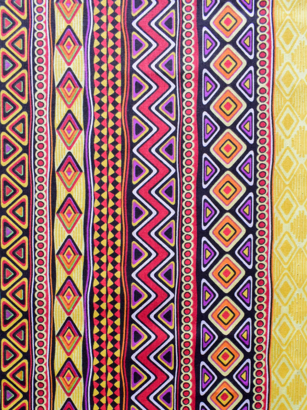 Ткань бязь плательная, рис. " Африканский орнамент", ширина 150 см, арт. 1031