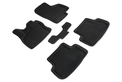 Коврики EVA 3D ромб для Seat Leon III 2013-н.в., Seintex.95356