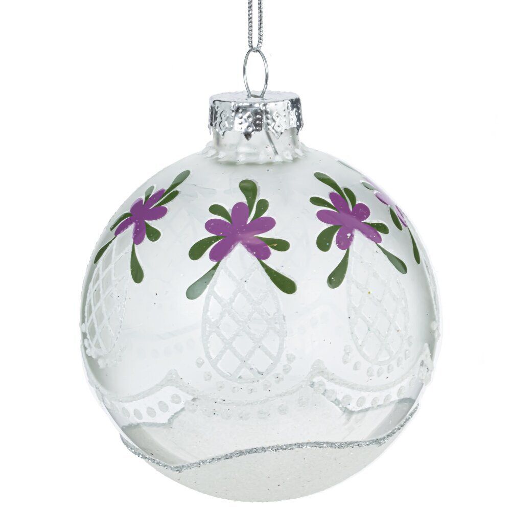 GAEM Набор из 12шт Украшение новогоднее "Шар", D 8 см, L34 W25 H9 см