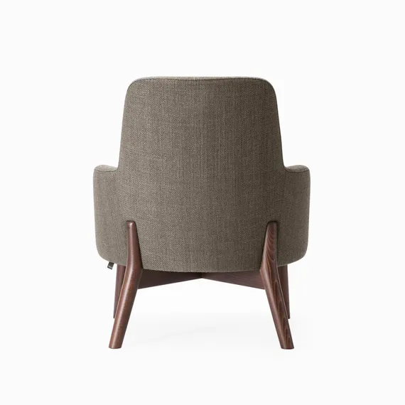 Кресло Bellavista, орех, серый