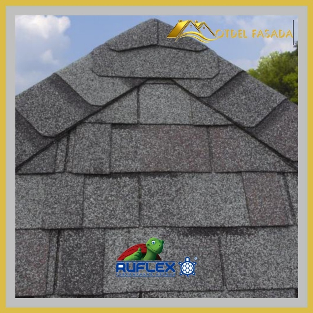 Коньково-карнизная черепица Ruflex