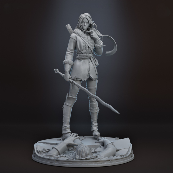 Ciri winter outfit - The Witcher