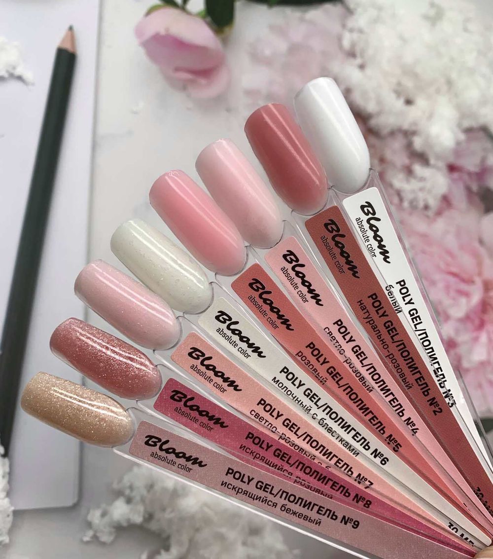 Bloom PolyGel - Полигель для наращивания ногтей