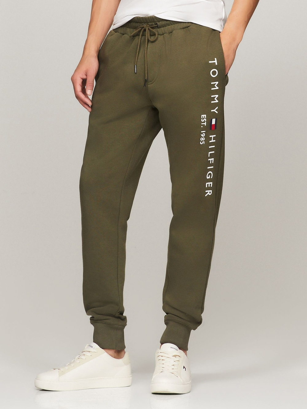 Брюки Tommy Hilfiger Tommy Logo Army Green