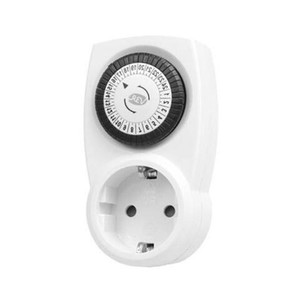 REV Таймер механический на 24 часа с интервалом 30 минут