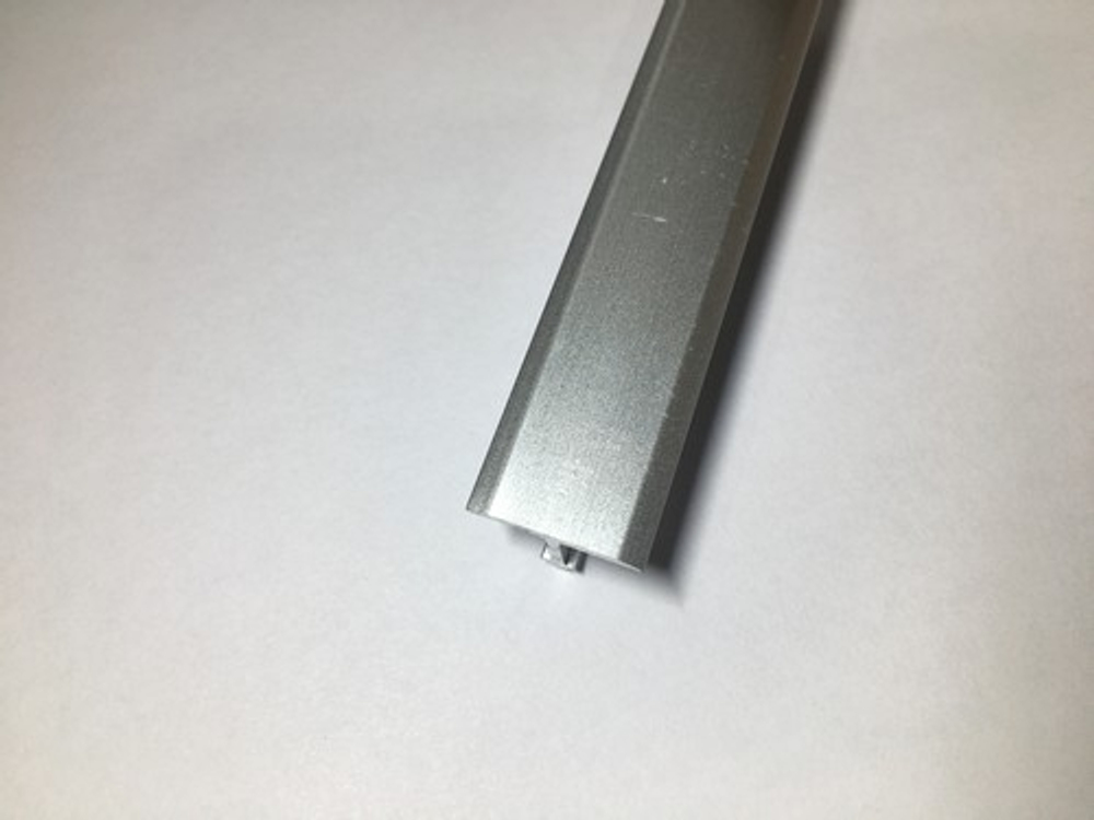 АТ 15мм "DO-4" 2,7м Серебро мат. Т-об. анод. алюм.