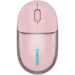 CANYON mouse OnClick 24 BT/ Wireless Transparent/Pink