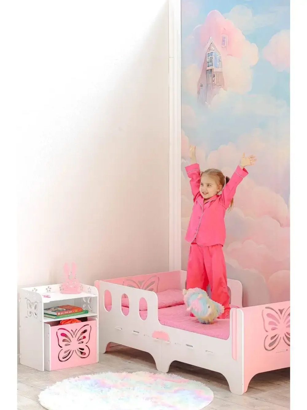 Кровать односпальная софа 140x70