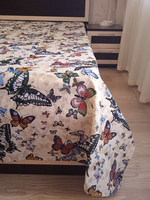 Покрывало гобеленовое Бабочки евро (240х200)