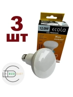 Светодиодная LED лампа R80 E27 12W холод. 3шт