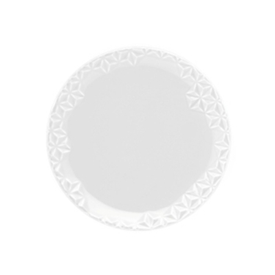 Тарелка Мелкая White 21См Oxford 128943, Ek03-4207