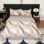 Комплект постельного белья Сатин с Одеялом 100% хлопок 160x80 на резинке OBR180