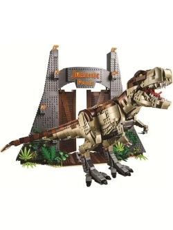 Конструктор Динозавры Ярость Тирекса 3156 деталей 11338