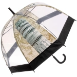 Зонт-трость женский купол «Сити», 8 спиц, микс 4 цвета, d-80см, длина в слож. виде 82см