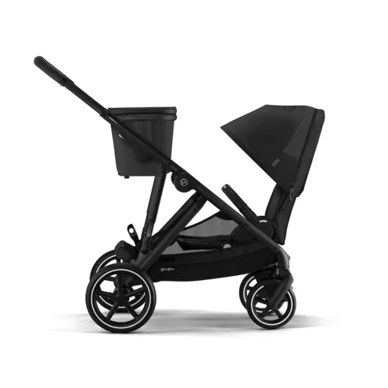Коляска для двойни 2 в 1 Cybex Gazelle S (Moon black)