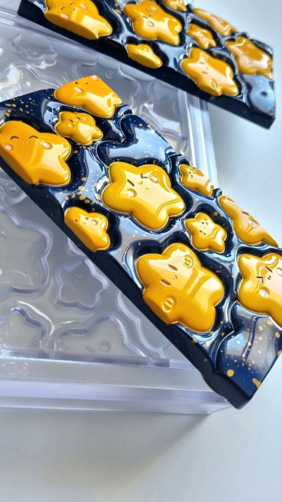 924 | Форма для шоколадных плиток "Звездопад"