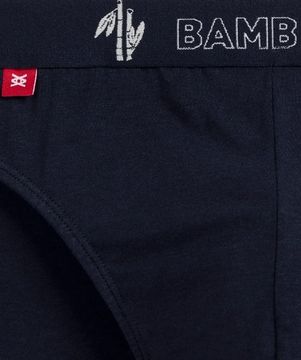 Мужские трусы (2шт) слипы спорт Atlantic 2MP-1565, темно-синий + фиолетовый