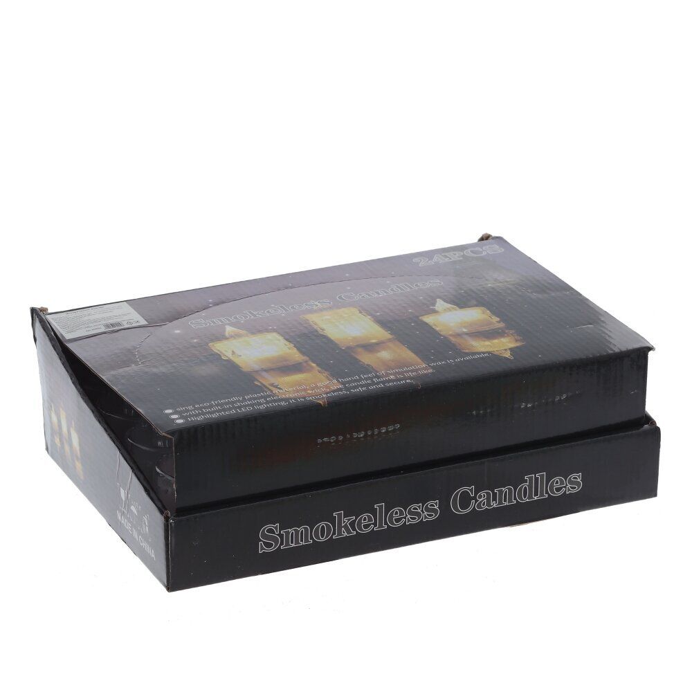 GAEM Изделие декоративное "Свеча" (подсветка, 3xLR54) (блок 24шт), D 3.5 см, L3,5 W3,5 H6,5 см