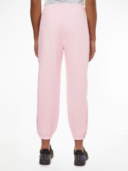 Женские теннисные брюки Tommy Hilfiger Relaxed Branded Sweatpant - pastel pink