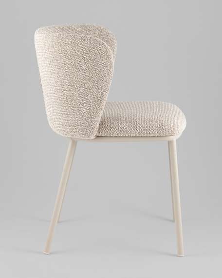 Стул Fluit, светло-серый, серые ножки