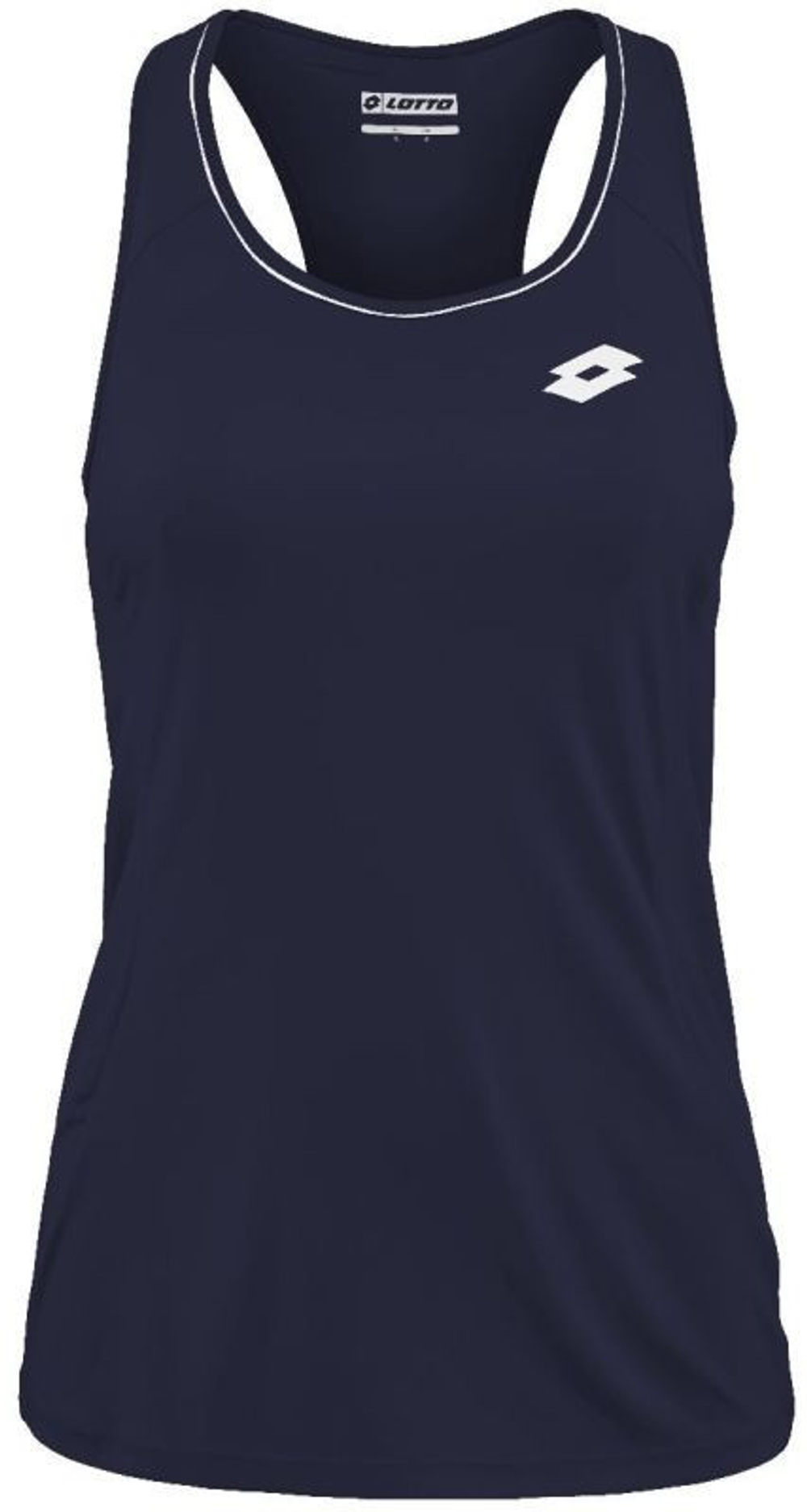 Женский топ теннисный Lotto Tennis Teams Tank W - небесный