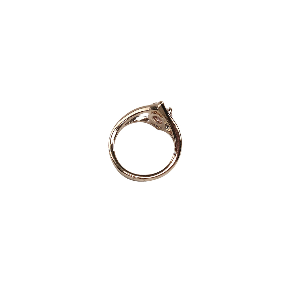 "Вальторе" кольцо в золотом покрытии из коллекции "Элеганс" от Jenavi