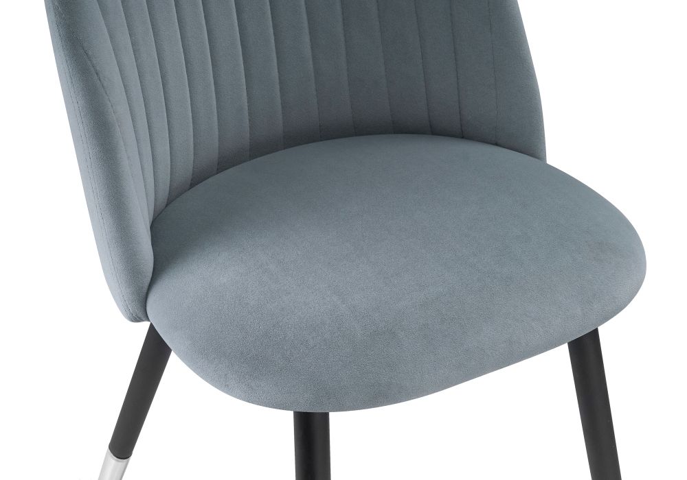 Стул на металлокаркасе Gabi gray / black