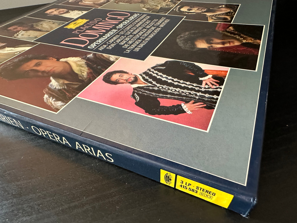 Пласидо Доминго - Оперные арии 3LP (Германия 1985г.)