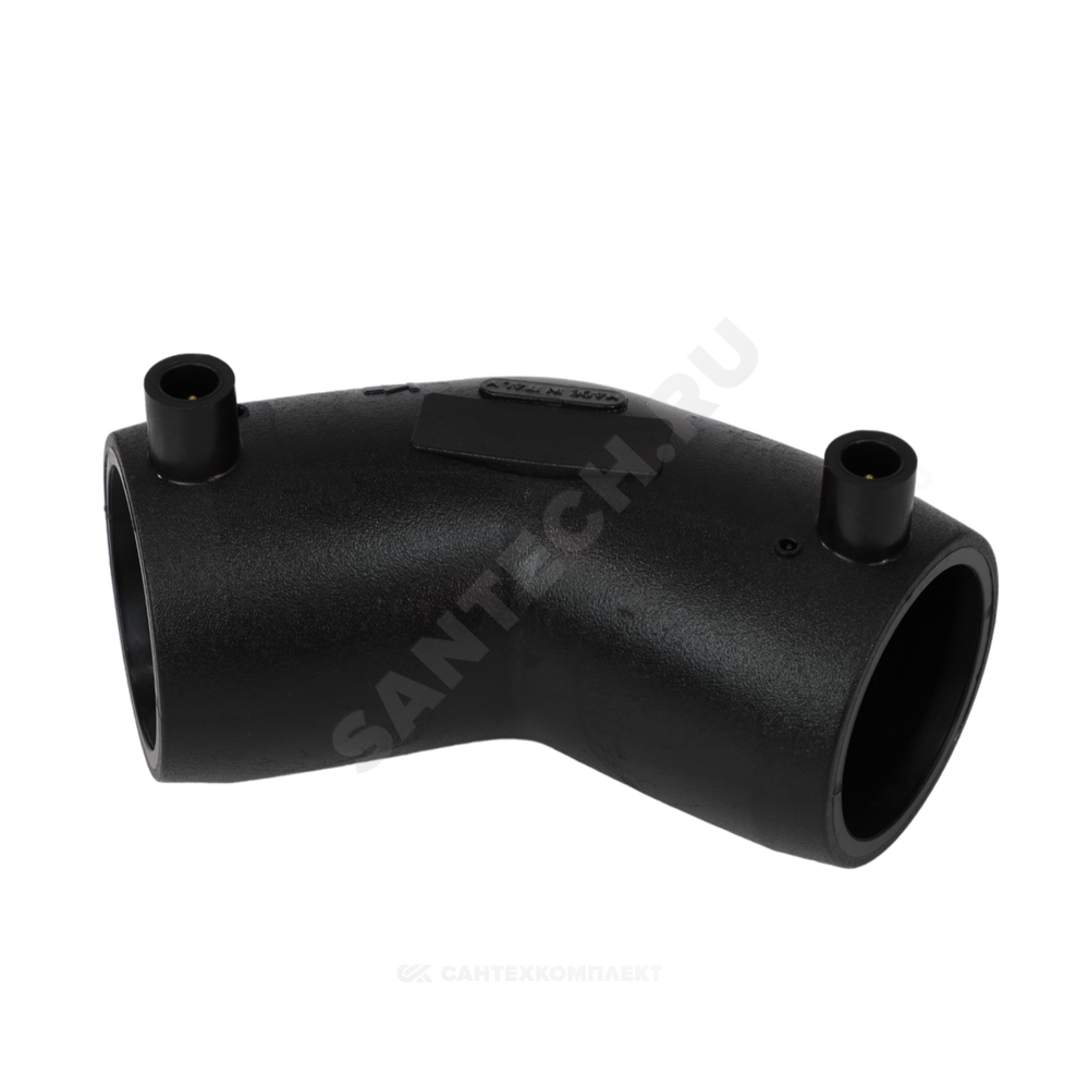 Отвод электросварной ПЭ100 Дн 50х90гр Ру16 SDR11 SMART JOINT EFL950A