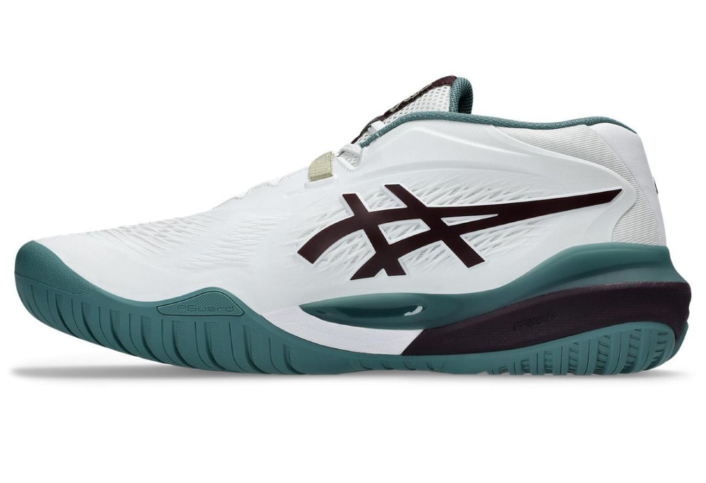 Теннисные кроссовки Asics Gel-Resolution X - white/dark aubergine