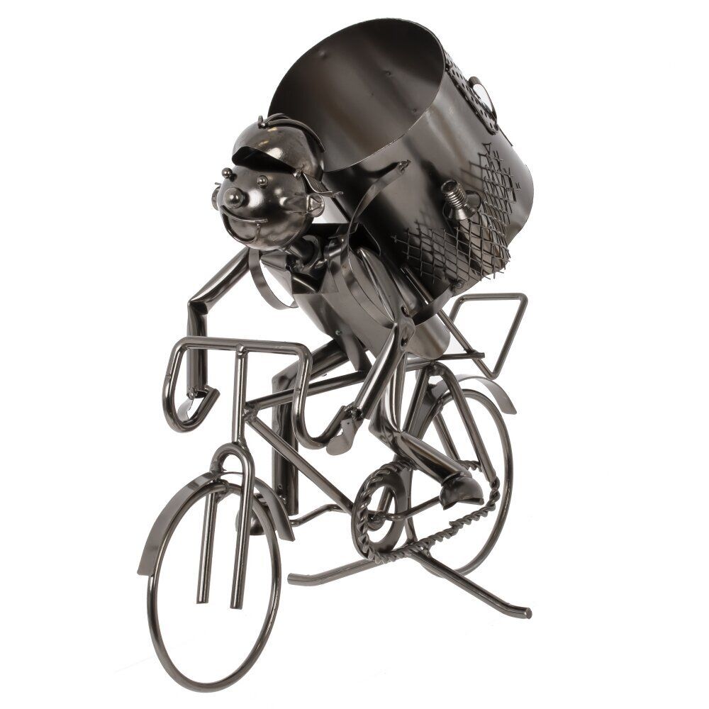GAEM Подставка для бутылки "Велосипедист", L29,5 W13,5 H28 см