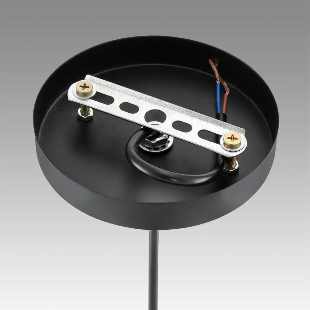 8052/1A SUSPENTIONI LN25 315 черный/черный, золото металл/металл Подвесной светильник E27 1*60W 220V LEONELA