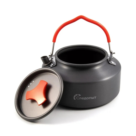 Чайник походный СЛЕДОПЫТ - Compact 1л анодир. алюм.