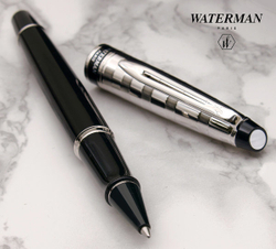 Ручка-роллер Waterman Expert DeLuxe Black