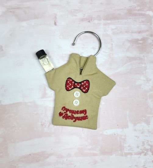 Ароматизатор рубашка с вышивкой Лучшему дедушке