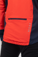 Куртка разминочная MOAX Navado Hybrid SW222321-91401 мужская, огненно-красный