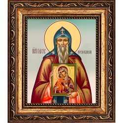 Иаков Железноборовский преподобный. Икона на холсте.